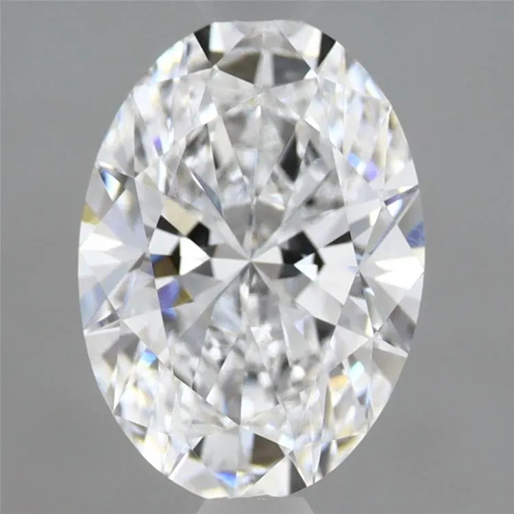 2.08ct Oval Lab Grown Diamond (Colour D, Clarity VVS2, IGI Certified)