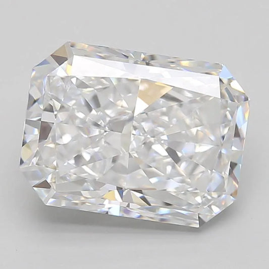 3.53ct Radiant Lab Grown Diamond (Colour D, Clarity IF, GIA Certified)