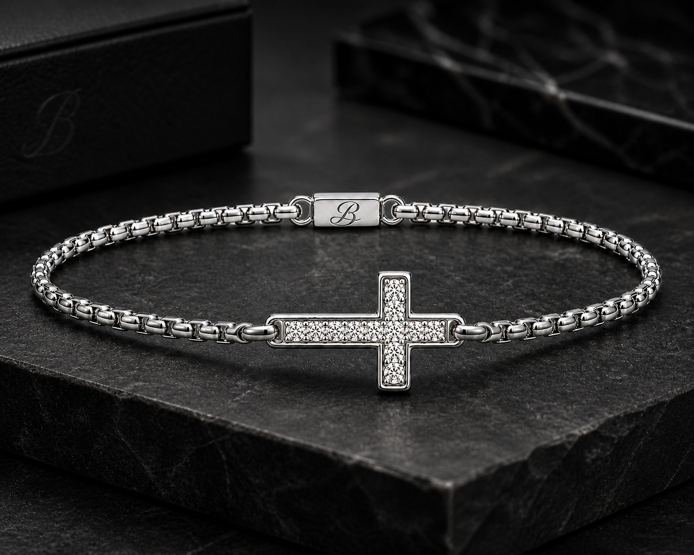 Monarch Cross Bracelet