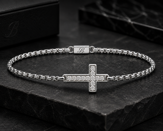 Monarch Cross Bracelet