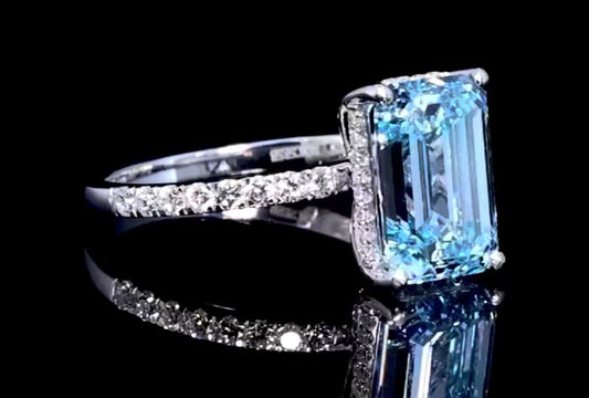 Custom Lab Diamond Ring