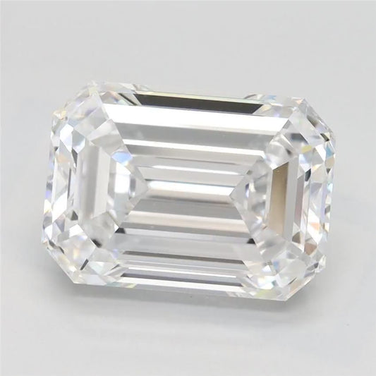 3.47ct Emerald Lab Grown Diamond